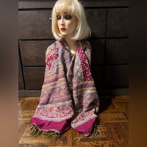 Paisley Design Pashmina Scarf
